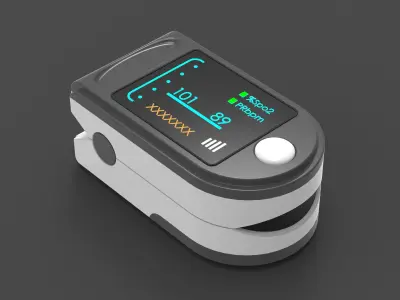 Pulse oximeter  3D print model