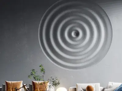 Modern coffee and sofa table 3D model