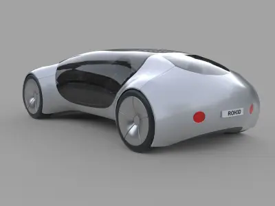 Autonomous Mobility Capsule 3D model