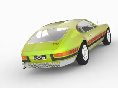 Volkswagen SP2 1975 3DS MAX 2016 VRAY READY 3D model