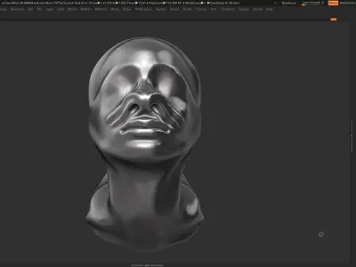Modern Abstract Decorative sculpture 3d print model 3D print model 10