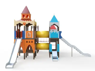 Childrens slide 3D model purchase