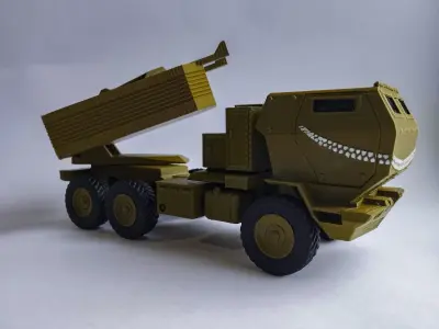 Full 3D printed M142 Himars 3D print model