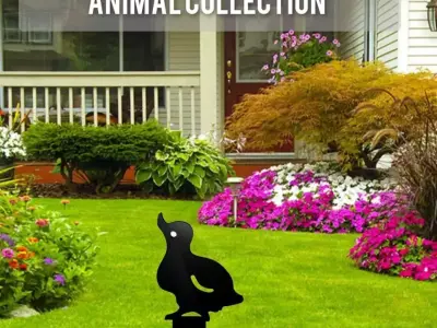 Wonderful Artificial Duck Home and Garden Outdoor Lawn Decor 3D model