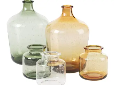 Vase Set 21 3D model