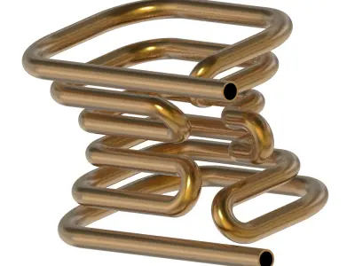 Physics Heating Coil 3D print model