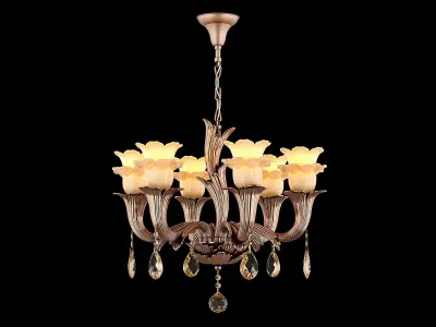 MD 76001-6 Osgona Chandelier 3D model