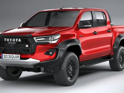 Toyota Hilux GR Sport 2 2024 3D model purchase