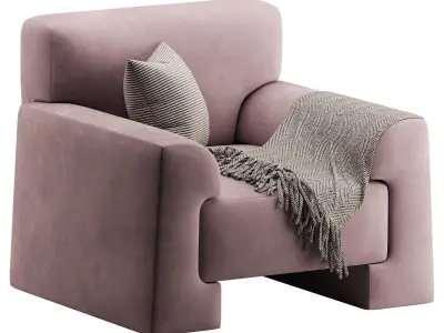 Pylon Armchair 3D model