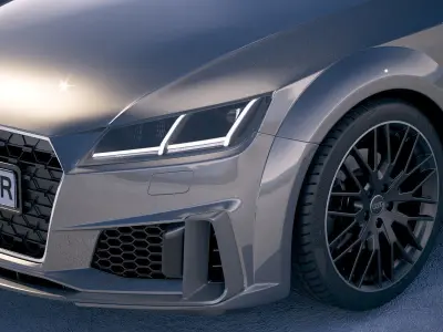 Audi TTS Roadster 2019 3D model