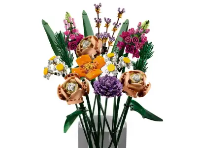 TwindBricks3D - 10280 Flower Bouquet 3D print model