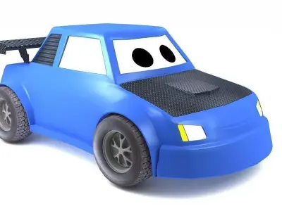 Cartoon Car 3D model