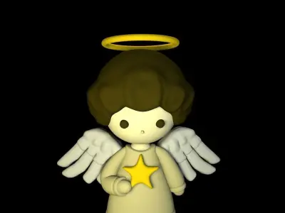 Christmas Angel  3D print model