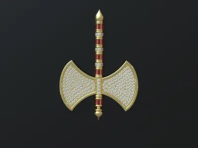  Axe - 3D Model 3D print model