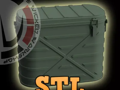 Galaxys Edge Cargo Mermite Food Container Decoration Prop STL 3D print model