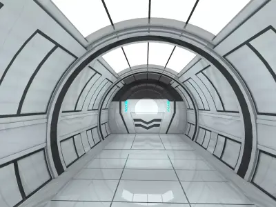 Corridor Interior 3D model