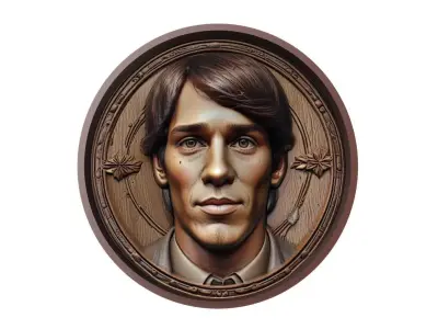 Kaka Footballer Medallion 3D print model