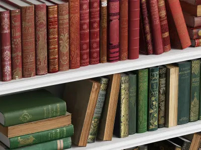 Classic Books 06 3D model