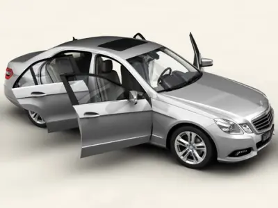 Mercedes E Class 2010 3D model