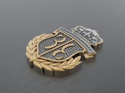 brooche billionaire  3D print model