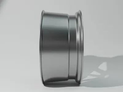 Sport Car Wheel Low-poly 3D model