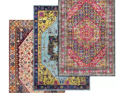 Rug Set 1690 3D model