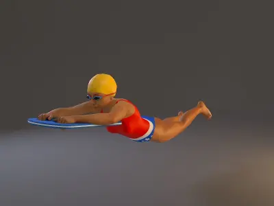 SwwimmingPool Female BCC 2130 011 3D model