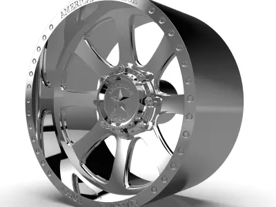 AMERICAN FORCE CKH34 CERBERUS CC WHEEL 3D print model