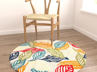 Rugs No 398 Low-poly 3D model