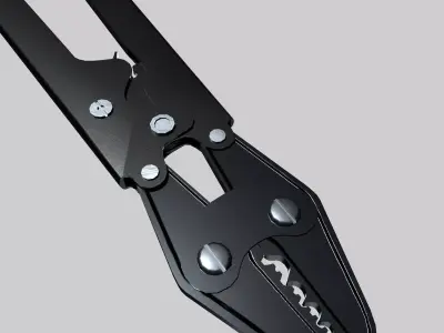 Crimping Tool Low-poly 3D model