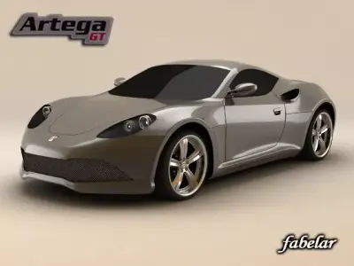 Artega GT std mat 3D model