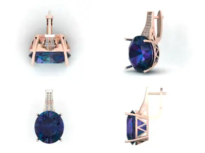 Earrings  od  4 3D print model