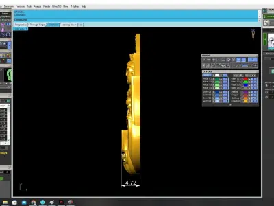 Luxury Buddha Pendant 3D Jewelry Model  3623 3D print model