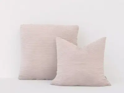 LMM Cushion Fine Lines Set 3D model