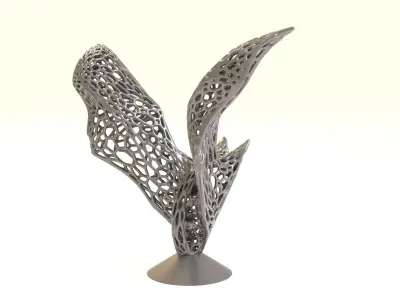 Figurine in the form of a bat 3D print model