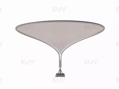 petal module one petal 3D model