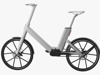 Electric bike 9 3D model