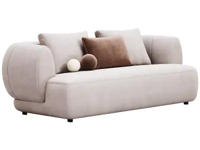 Botero 266 Sofa By Sicis 3D model