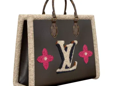 Louis Vuitton Onthego Bag GM Low-poly 3D model