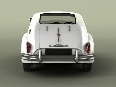Jaguar XK150 S Fastback 3D model