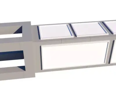 monolito storage unit 3D model