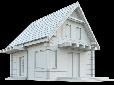 Tiny home 3D model