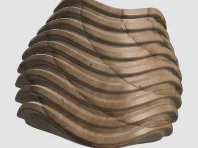 Flower Vase 3D print model