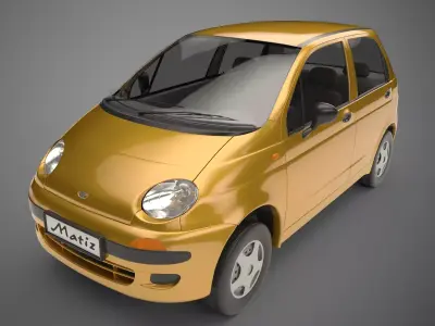 Daewoo Matiz 3D model