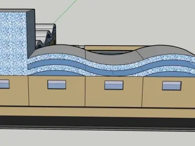 Swimming Spa 3D model