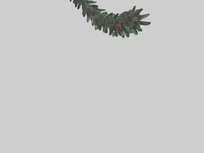 Christmas Garland model 3D model