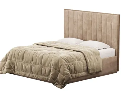 Nemu King Bed 3D model