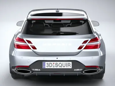 Genesis G70 Shooting Brake 2022 3D model