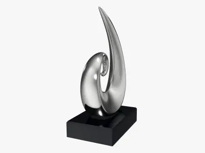 Trophy prize 01 3D model