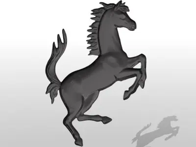 toynjoy ferrari logo Free 3D model
